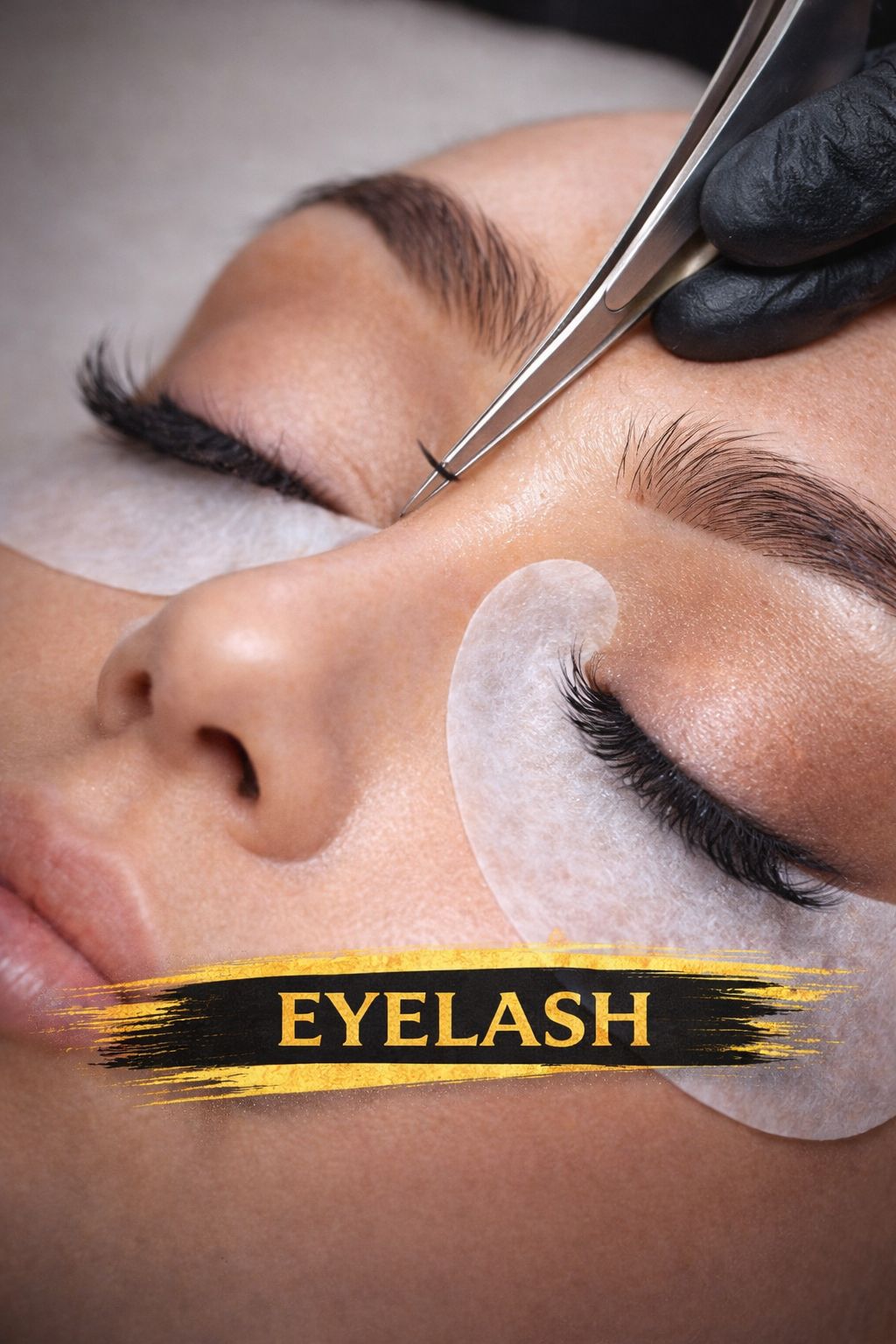Eyelash extensions at Luxe Lash Bar